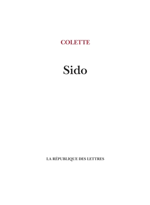 Sido - Colette