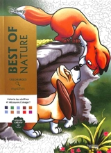 Best of nature : colorie les chiffres et découvre l'image ! - Walt Disney company