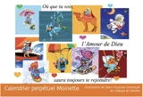Calendrier perpétuel moinette - Collectif