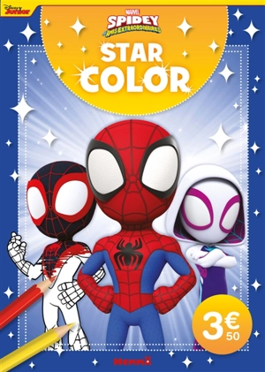 Sweat-shirt Marvel Spiderman Spidey & Ses Amis - Noir - Taille Enfant - Licence Officielle