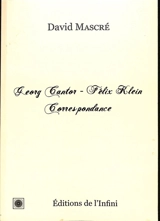 Georg Cantor-Félix Klein : correspondance - Georg Cantor