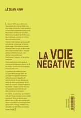 La voie négative. The negative way - Lê Quan Ninh
