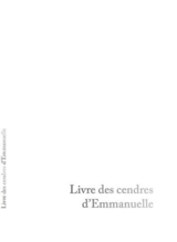 Livre des cendres d'Emmanuelle - Audrey Diwan