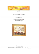De guerres lasse - Marc Delouze