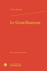 Le gentilhomme - Nicolas Pasquier
