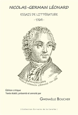 Essais de littérature : 1769 : édition critique - Nicolas Germain Léonard