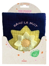 Dans la nuit : un livre en coton bio - Margaux Grappe