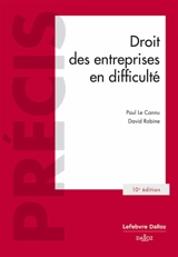 Droit des entreprises en difficulté - Paul Le Cannu
