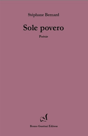 Sole povero - Stéphane Bernard