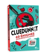 Cluedunnit : 60 énigmes pour détective junior : 5 minutes top chrono - Puzzle house, The