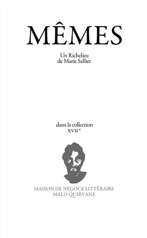 Mêmes - Marie Sellier