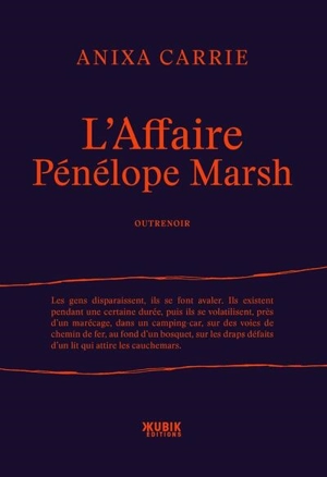L'affaire Pénélope Marsh - Anixa Carrie