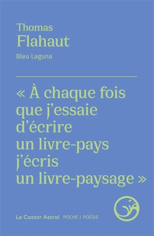 Bleu laguna - Thomas Flahaut