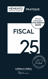 Fiscal 2025 - Editions Francis Lefebvre