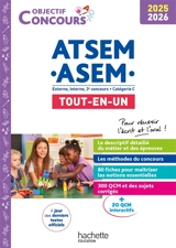 ATSEM, ASEM : tout-en-un : externe, interne, 3e concours, catégorie C, 2025-2026 - Thierry Vasse