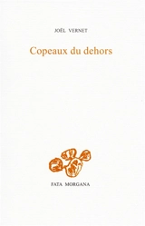 Copeaux du dehors : trois hivers dans les Balkans : journal poétique 2021-2023 - Joël Vernet