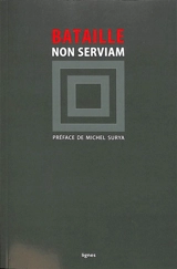 Non serviam - Georges Bataille