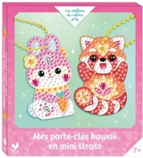 Mes porte-clés kawaii en mini strass - Léa Fabre