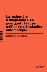La traduction et l'IA - Katharine Throssell