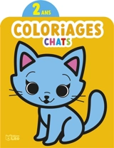 Chats : coloriages 2 ans - Estelle Madeddu