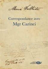 Correspondance avec Mgr Carinci - Maria Valtorta