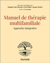 Manuel de thérapie multifamiliale : approche intégrative