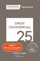 Droit commercial : 2025 - Barthélémy Mercadal