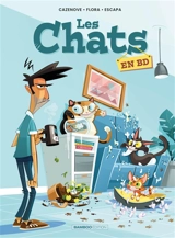 Les chats en BD. Vol. 2 - Christophe Cazenove