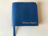 COUVERTURE SIMILI CUIR BLEU GRAND FORMAT - L'EVANGILE AU COEUR DE VOTRE JOURNEE - COLLECTIF