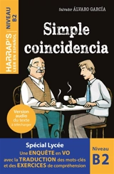 Simple coincidencia : niveau B2 - Salvador Alvaro Garcia