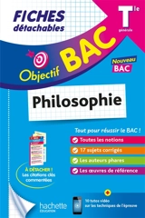 Philosophie terminale générale : fiches détachables : nouveau bac - Mikaël Garandeau