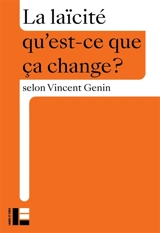 La laïcité - Vincent Genin