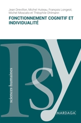 Fonctionnement cognitif et individualité - Dévrillon, Jean