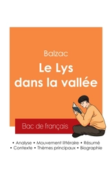 Réussir son Bac de français 2025 : Analyse du roman Le Lys dans la vallée de Balzac - de Balzac, Honoré