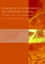 Emergence et actualisation des potentiels - Yves Richez
