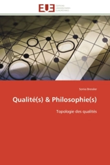 Qualité(s) & Philosophie(s) : Topologie des qualités - Sonia Bressler