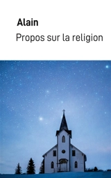 Propos sur la religion - Alain,