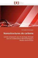 Nanostructures de carbone - Jean-Christophe Emmenegger