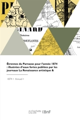 Etrennes du Parnasse - Emile Blémont