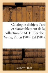 Catalogue d'objets d'art et d'ameublement du XVIIIe siècle, faïences françaises, porcelaines - Charles Mannheim