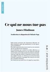 Ce qui ne nous tue pas - Hindman, James
