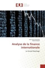 Analyse de la finance internationale - Jean-Louis Caccomo