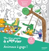 Animaux à gogo ! : ma frise géante à colorier - Romane Lefebvre