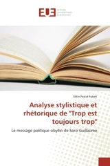 Le message politique sibyllin de Soro Guillaume - Pascal Eblin Fobah