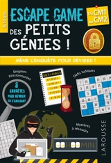 Escape game des petits génies !, du CM1 au CM2, 9-10 ans - Mallory Tinena-Monhard
