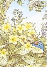 Les souris du Buisson-aux-mûres. Carnet printemps - Jill Barklem