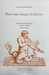 Parti sans laisser d'adresse - Levin Westermann