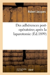 Des adhérences post-opératoires après la laparotomie - Jacques 1er
