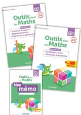 Outils pour les maths CE1 : mon fichier + mon mémo : démarche explicite, conforme aux programmes - Natacha Besset