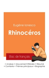 Réussir son Bac de français 2025 : Analyse de la pièce de théâtre Rhinocéros de Eugène Ionesco - Eugène Ionesco
